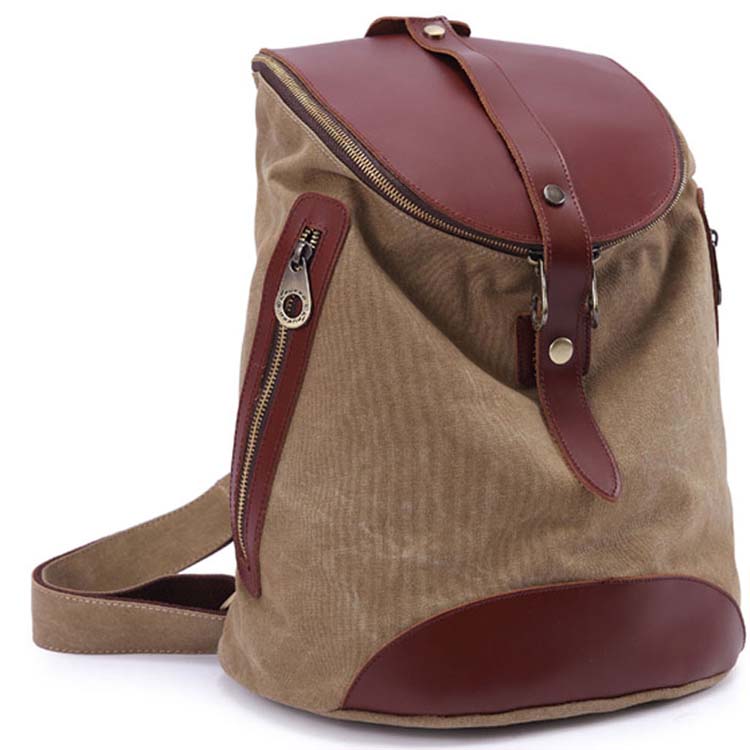 leather backpack