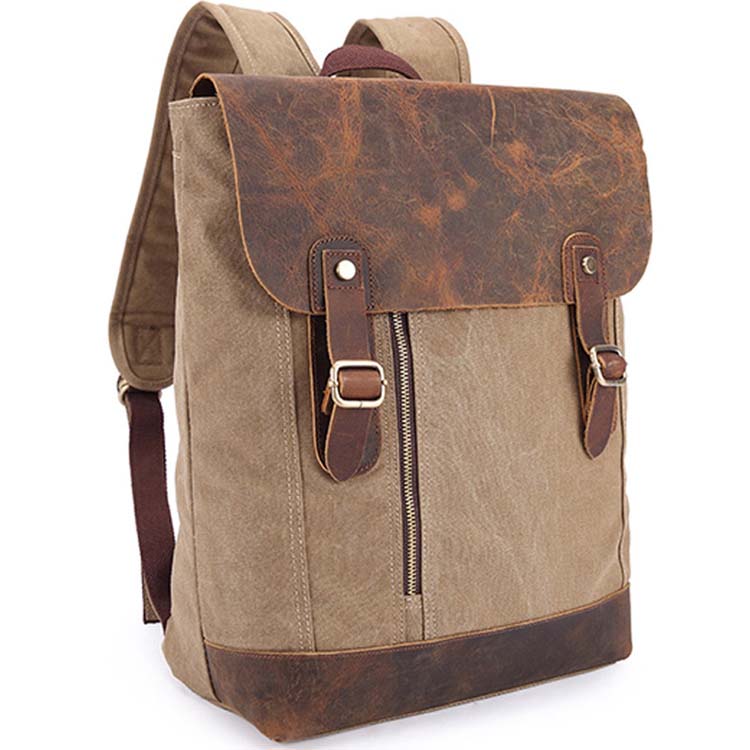 leather backpack