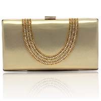 diamante clutch bag