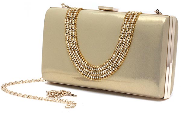 gold clutch bags