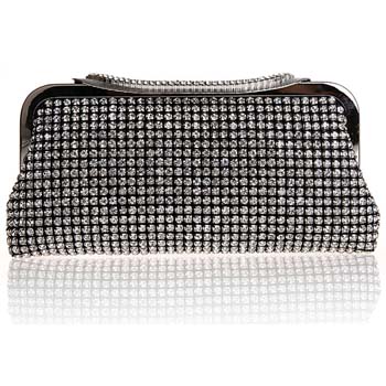 black clutch bag