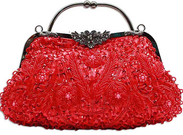 Red Clutch Purse