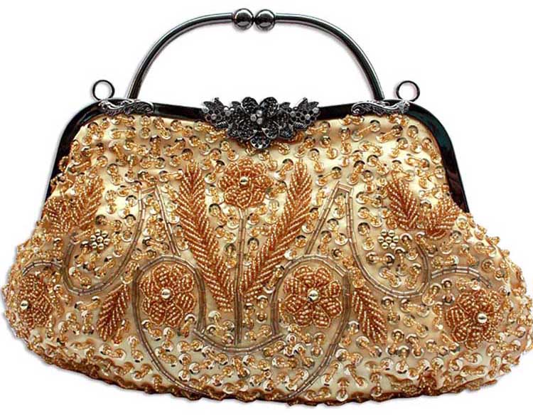 gold Clutch Purse