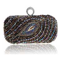 diamante clutch bag