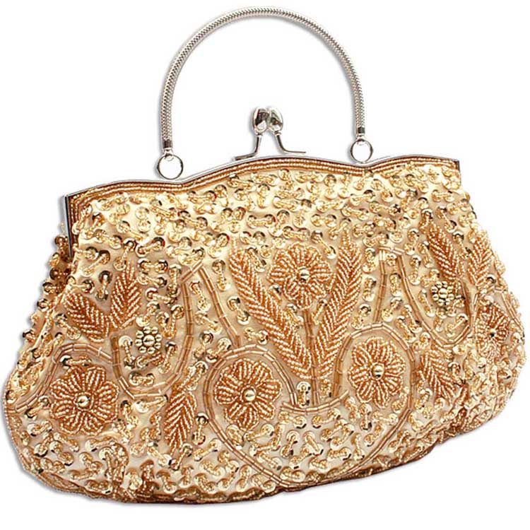 Gold Clutch Purse