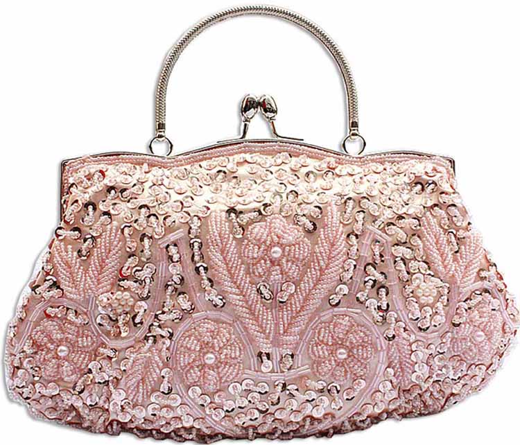 Pink Clutch Purse