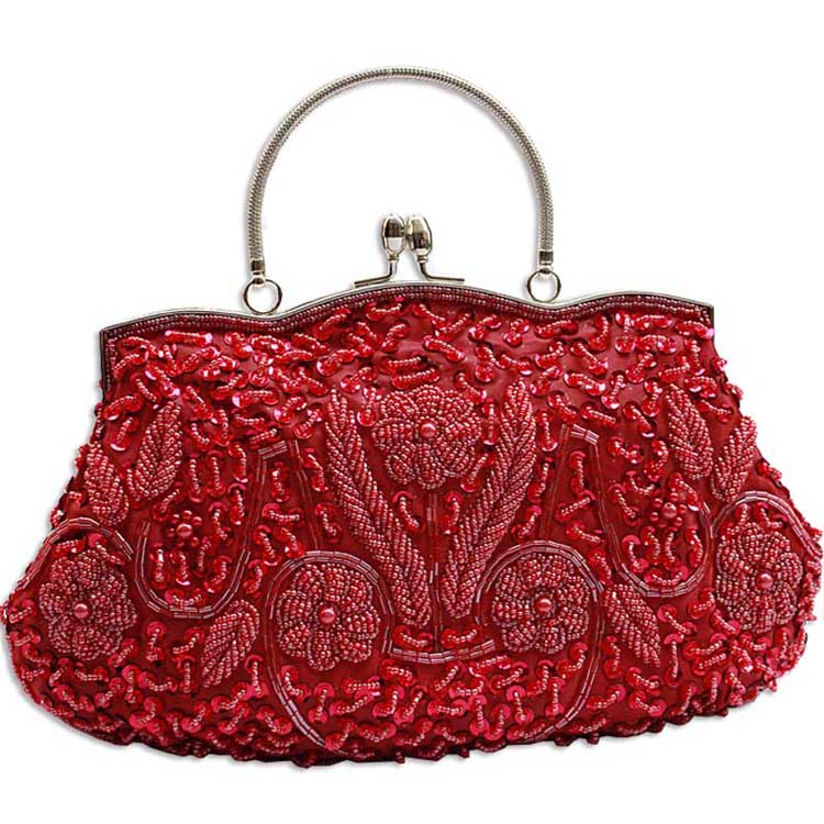 Red Clutch Purse