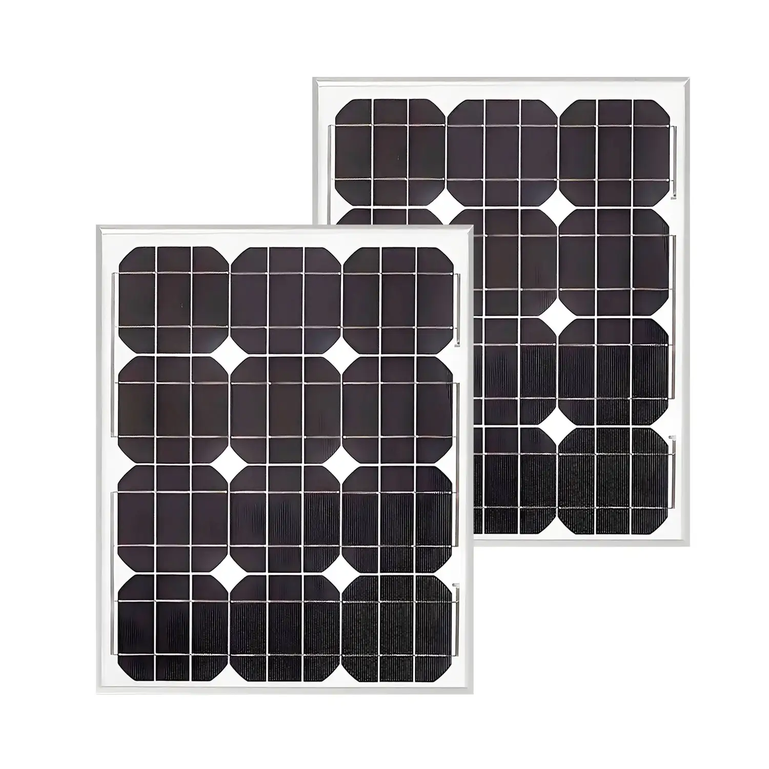 50W Monokristalline Solarzellen