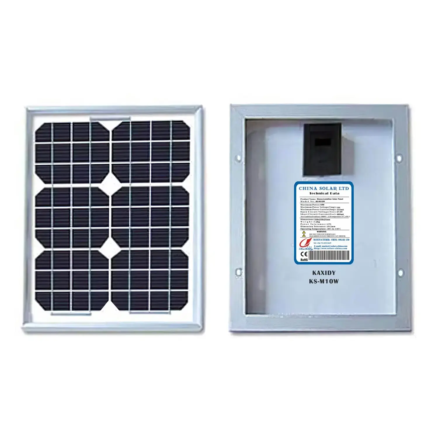 PV solarmodule 10W