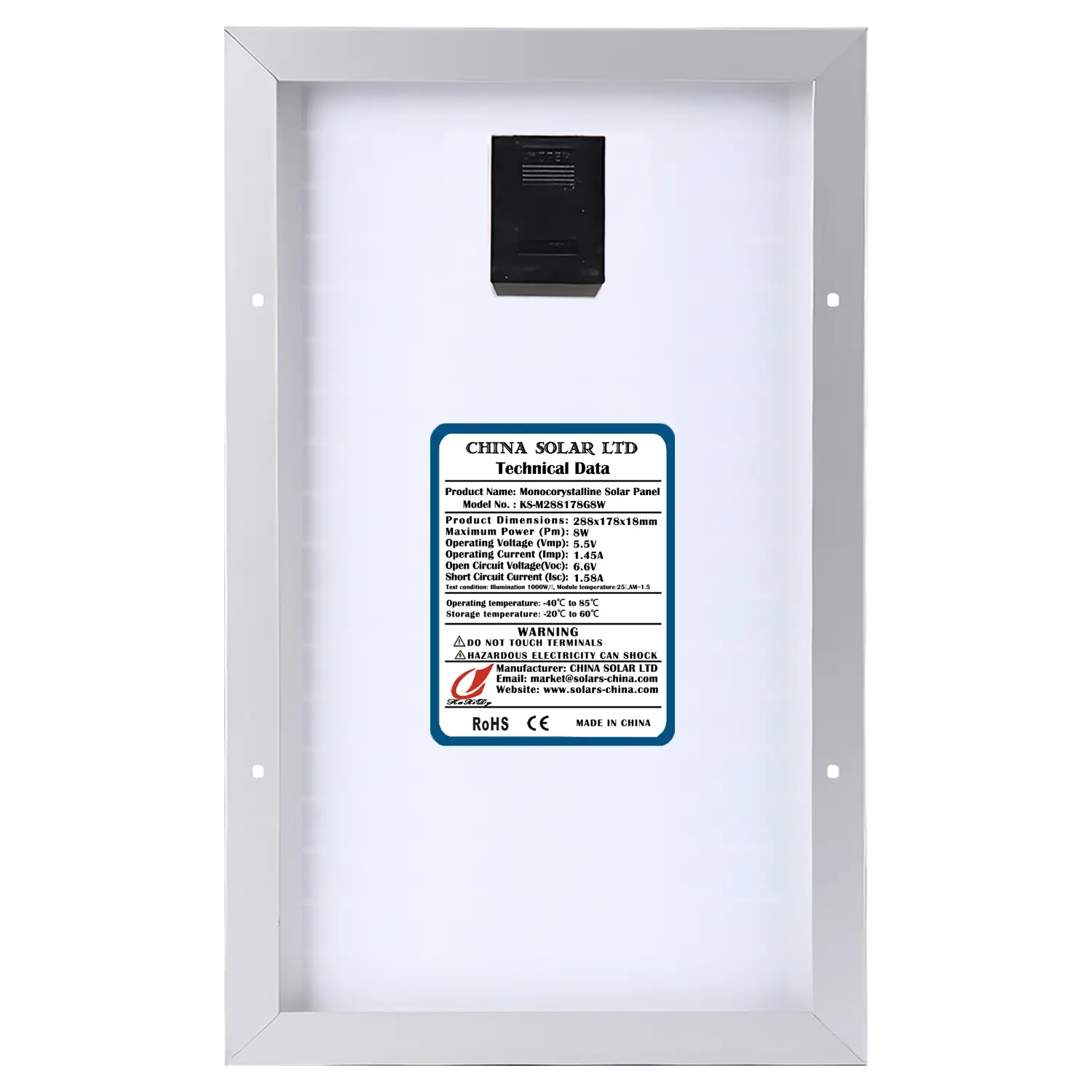 5,5V Fotovoltaikus Napelem
