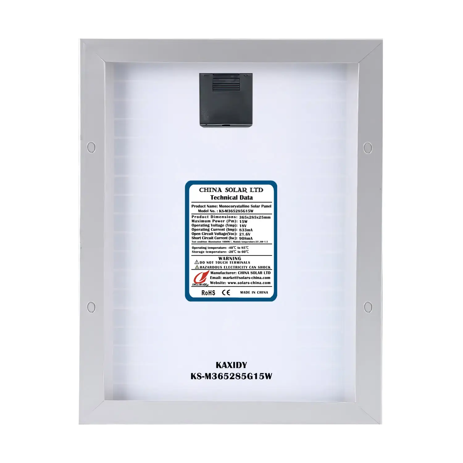 Moduli Fotovoltaici 15W