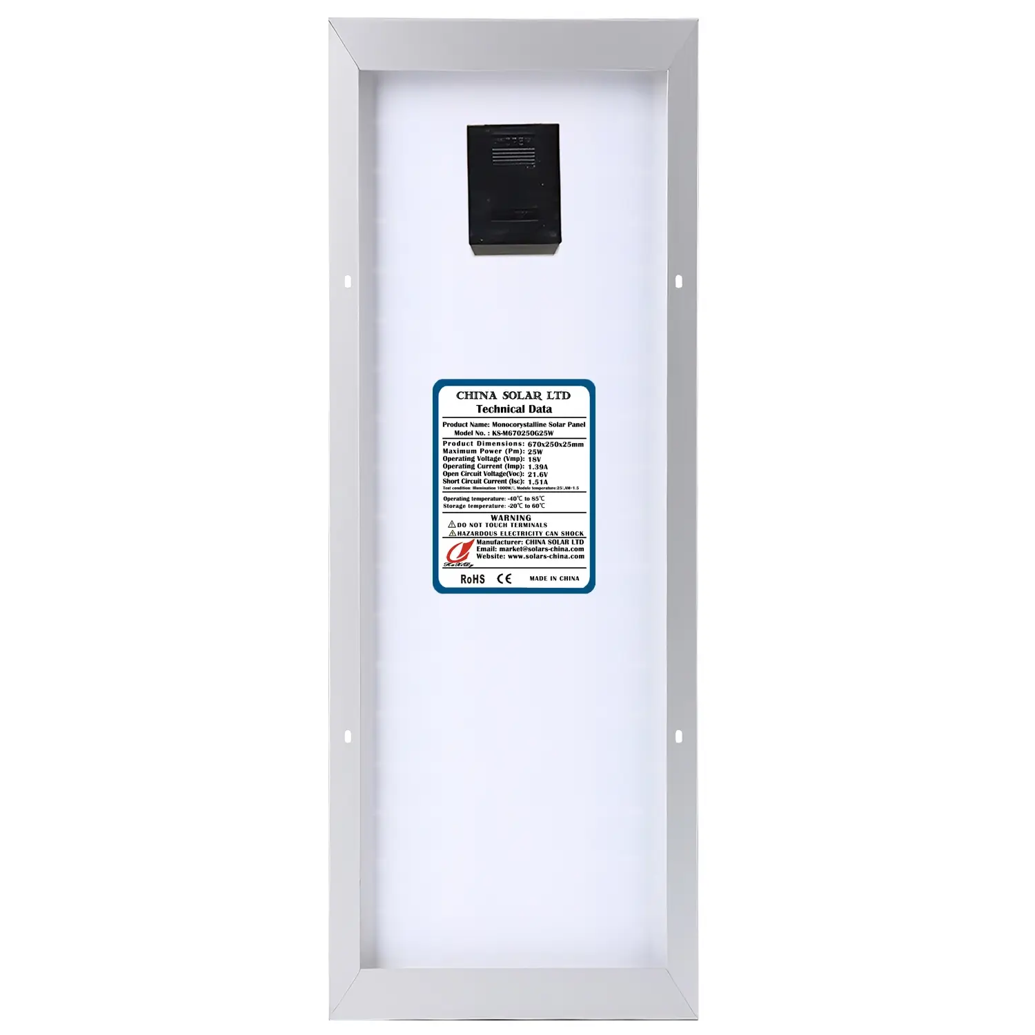 Panou Fotovoltaic 25W