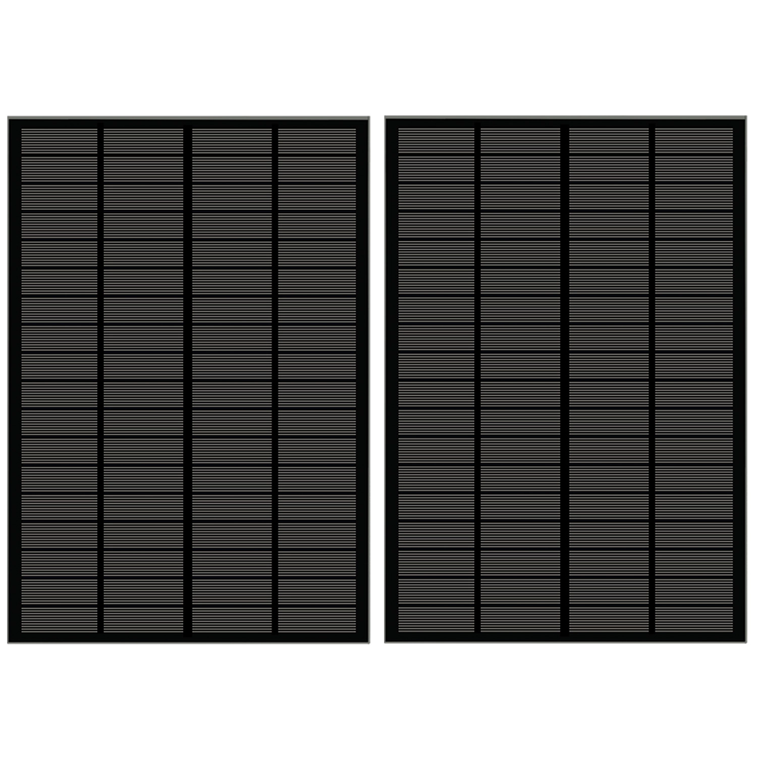 SchwarzSolarmodul 3W