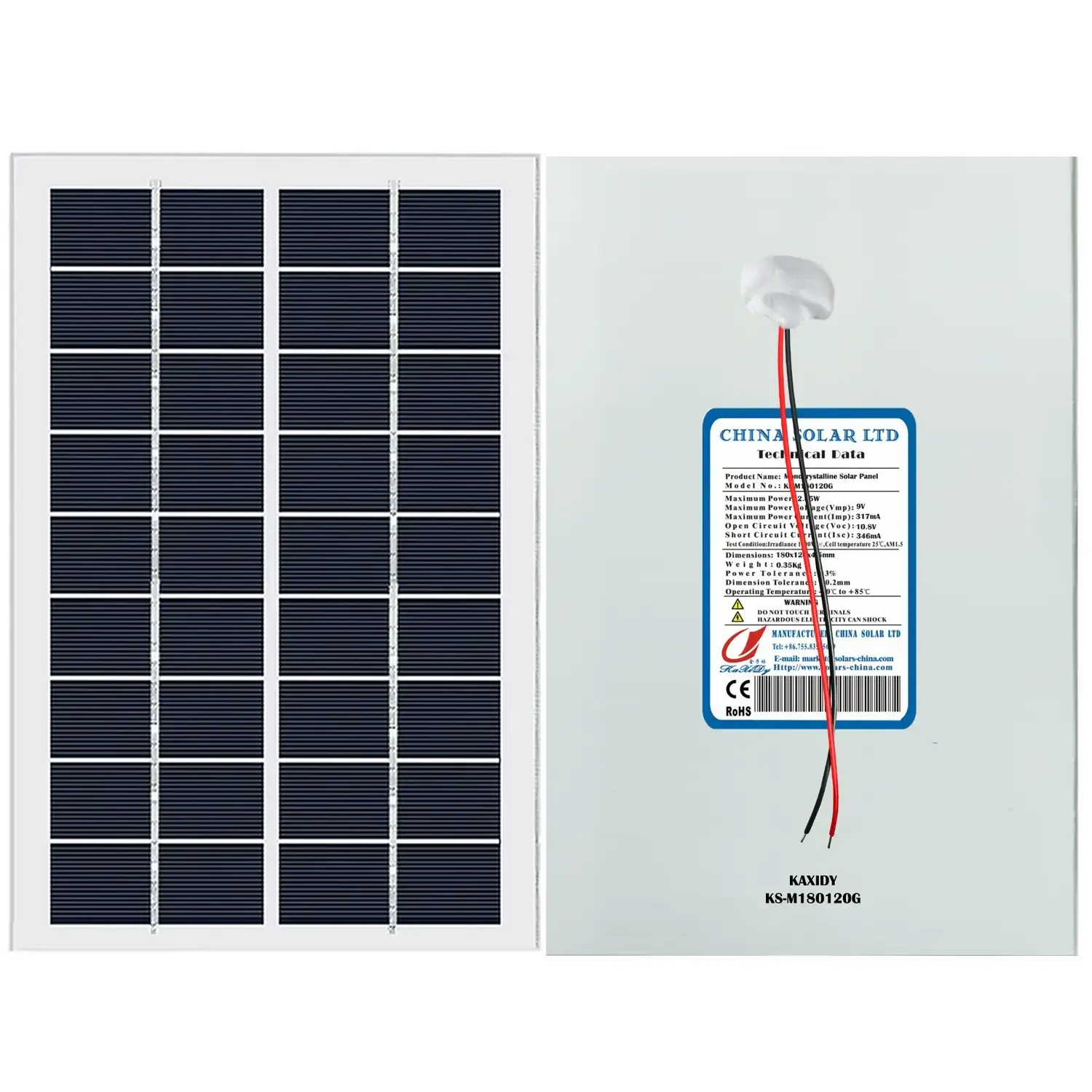 6V solar panel