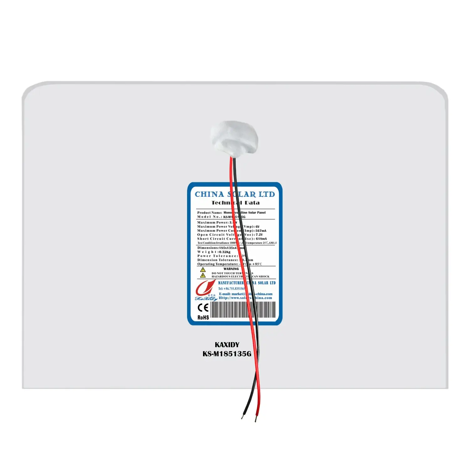 Fotovoltaikus Napelem 4W
