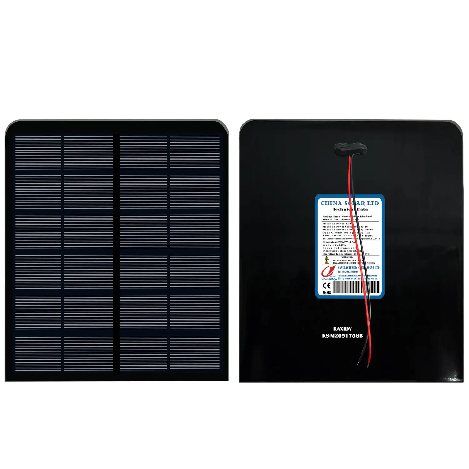 6 V-os napelem