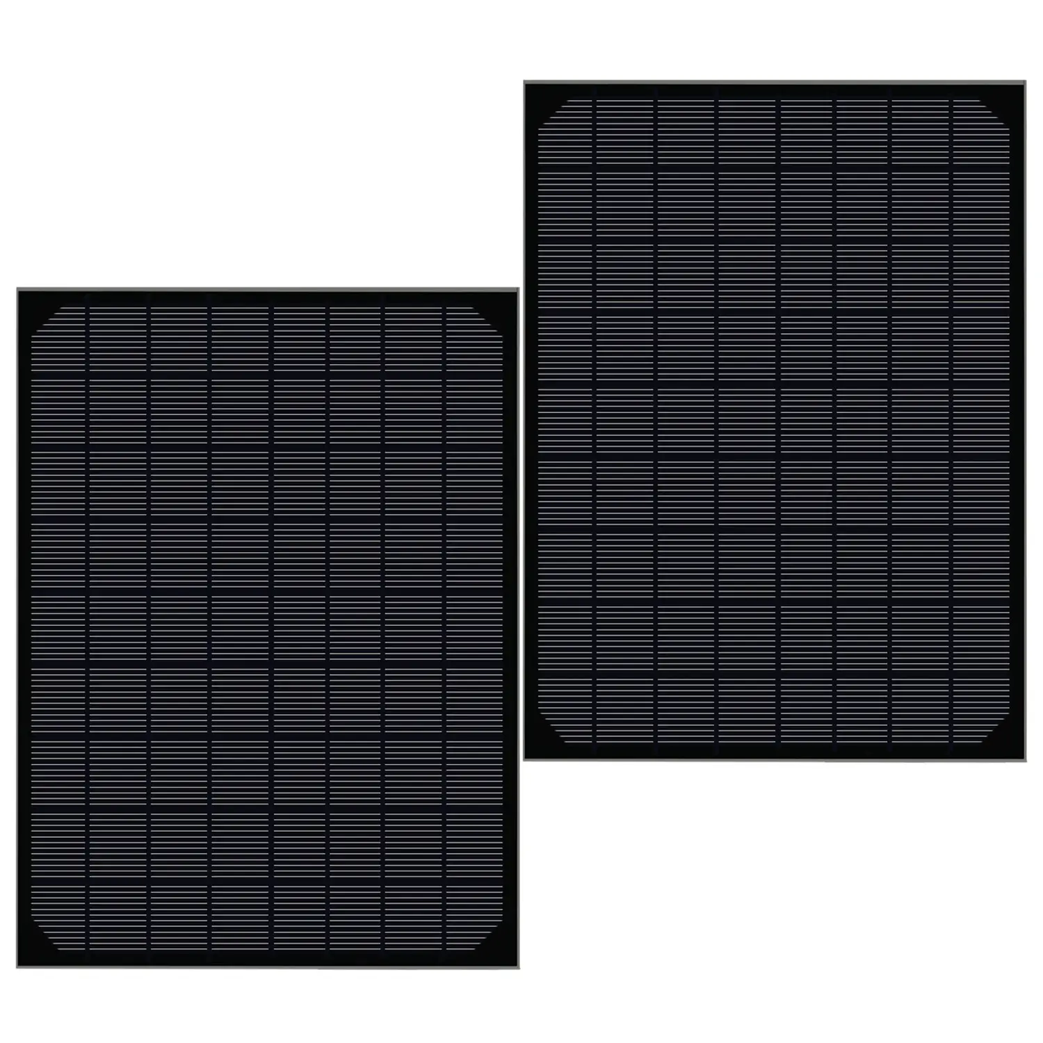 Schwarz Solarmodule 10W