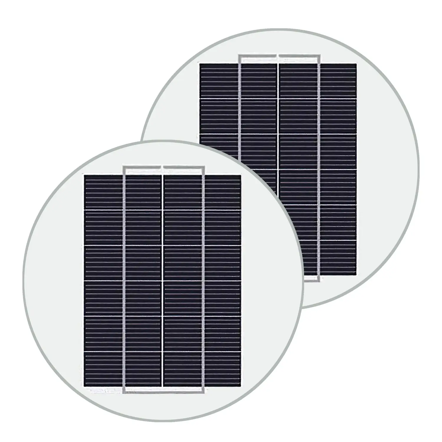 Runde Solarpanel 6V